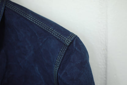Indigo Shelter Cloth Canvas Workers Jacket