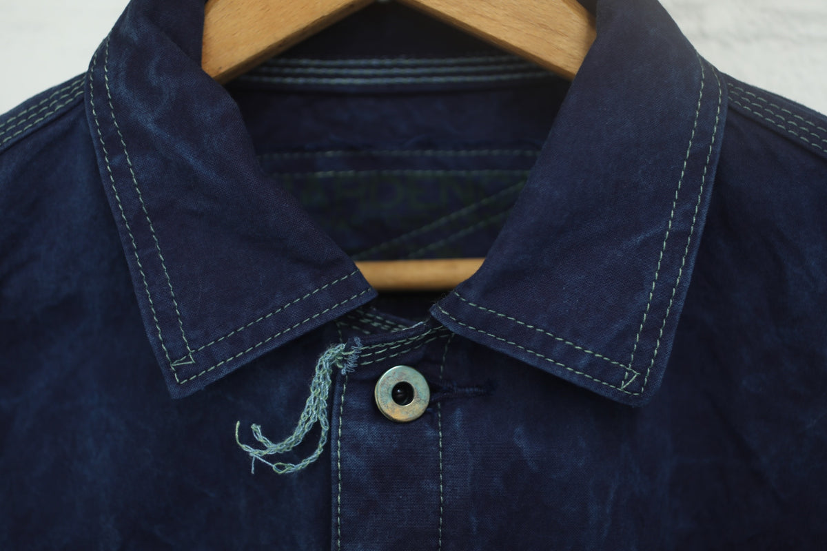 Indigo Shelter Cloth Canvas Workers Jacket