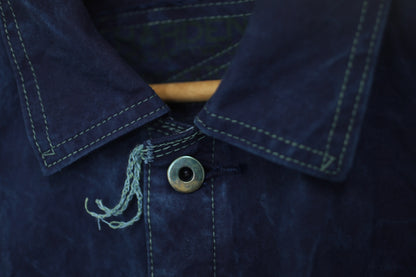 Indigo Shelter Cloth Canvas Workers Jacket