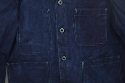 Indigo Shelter Cloth Canvas Workers Jacket