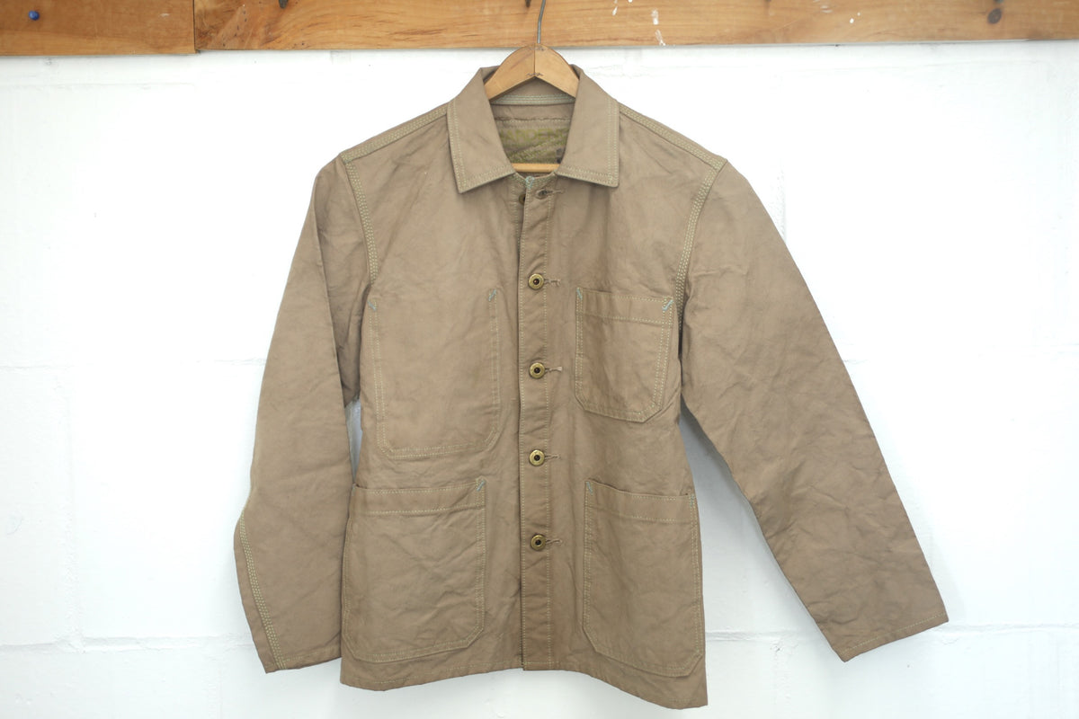 Black Walnut Shelter Cloth Canvas Workers Jacket