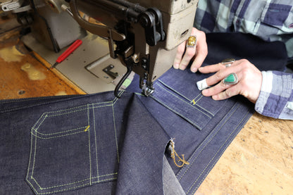 Indigo Linen/ Cotton Blend Workshirt 2023
